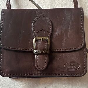 Brown Leather Crossbody Bag
